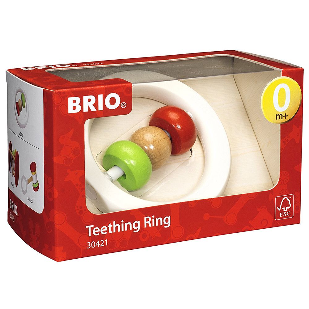 BRIO, Дрънкалка - гризалка, ринг