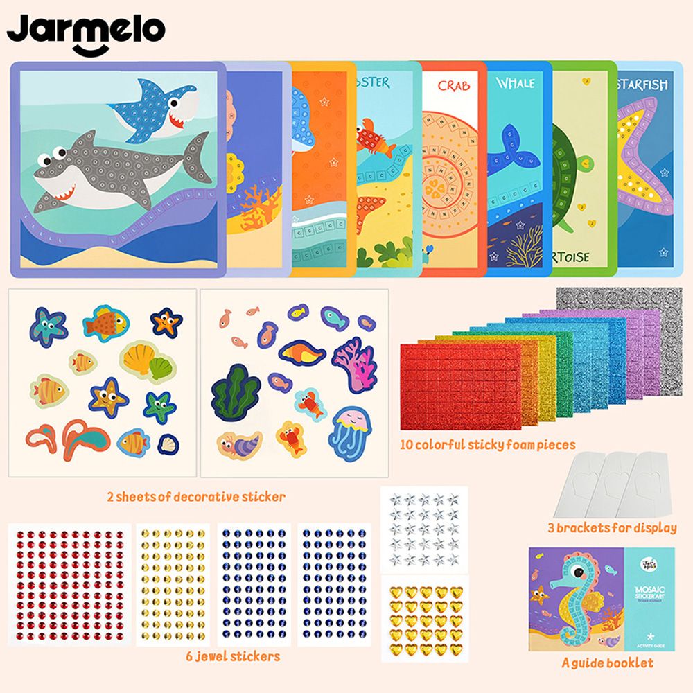 Картини с мозайки и стикери, Океан