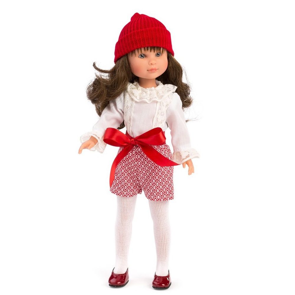 Asi, Кукла Силия, с червена шапка, 30 см
