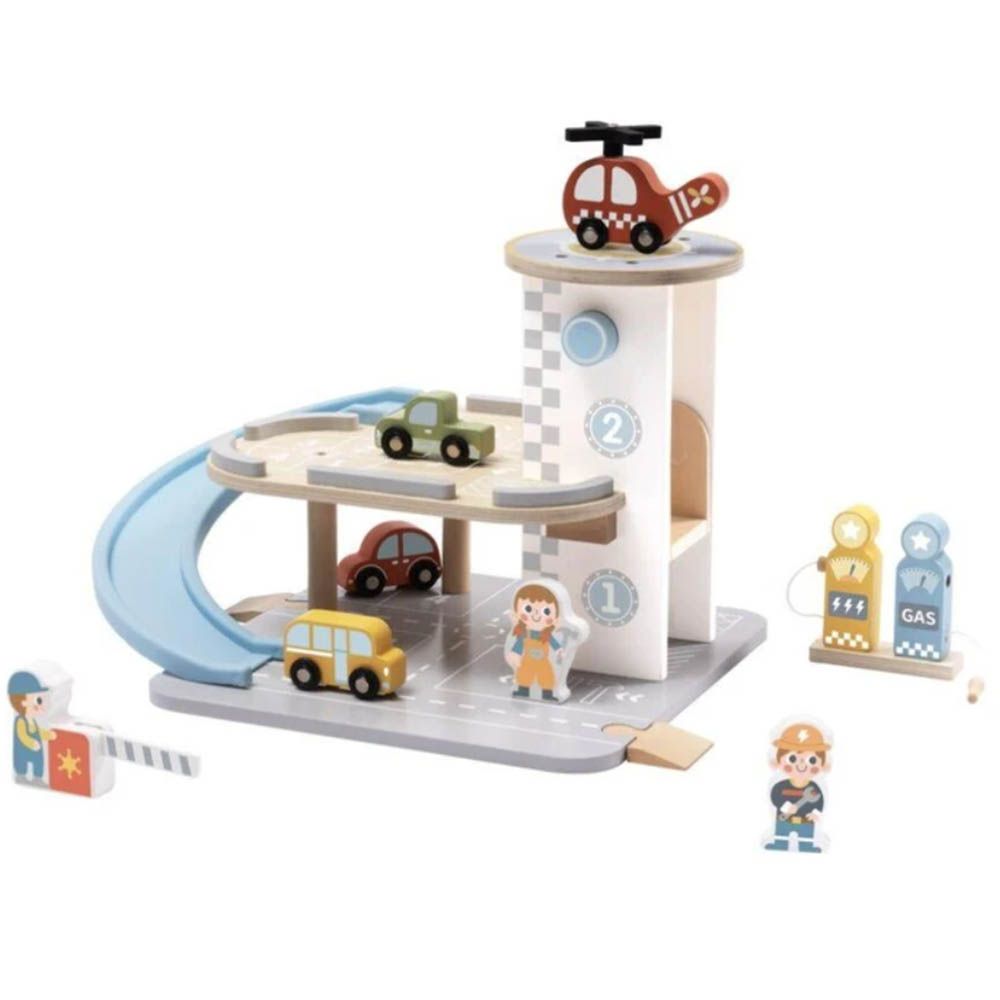 TookyToy, Дървен паркинг, Космическа станция
