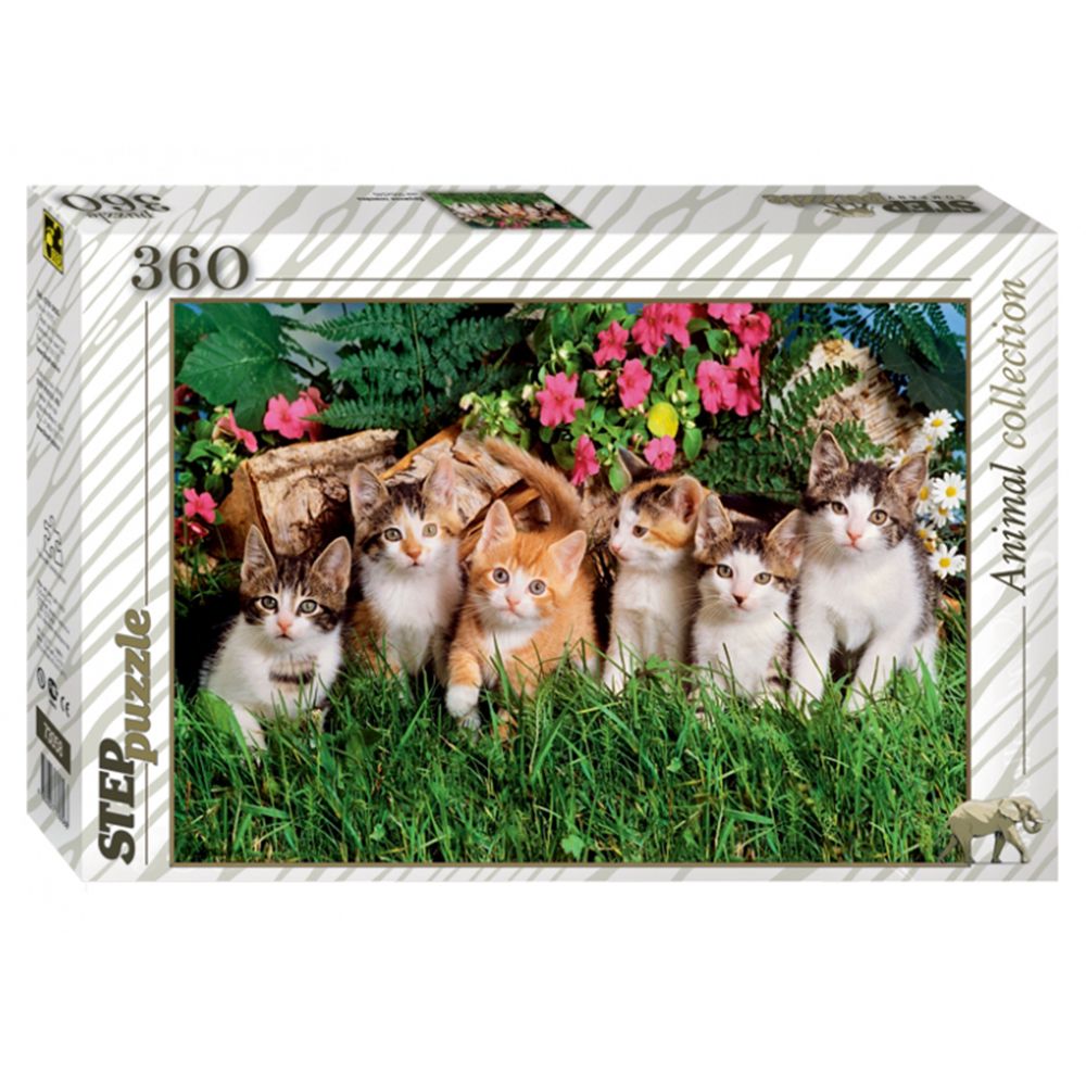 STEP Puzzle, Котешко семейство, пъзел 360 елемента