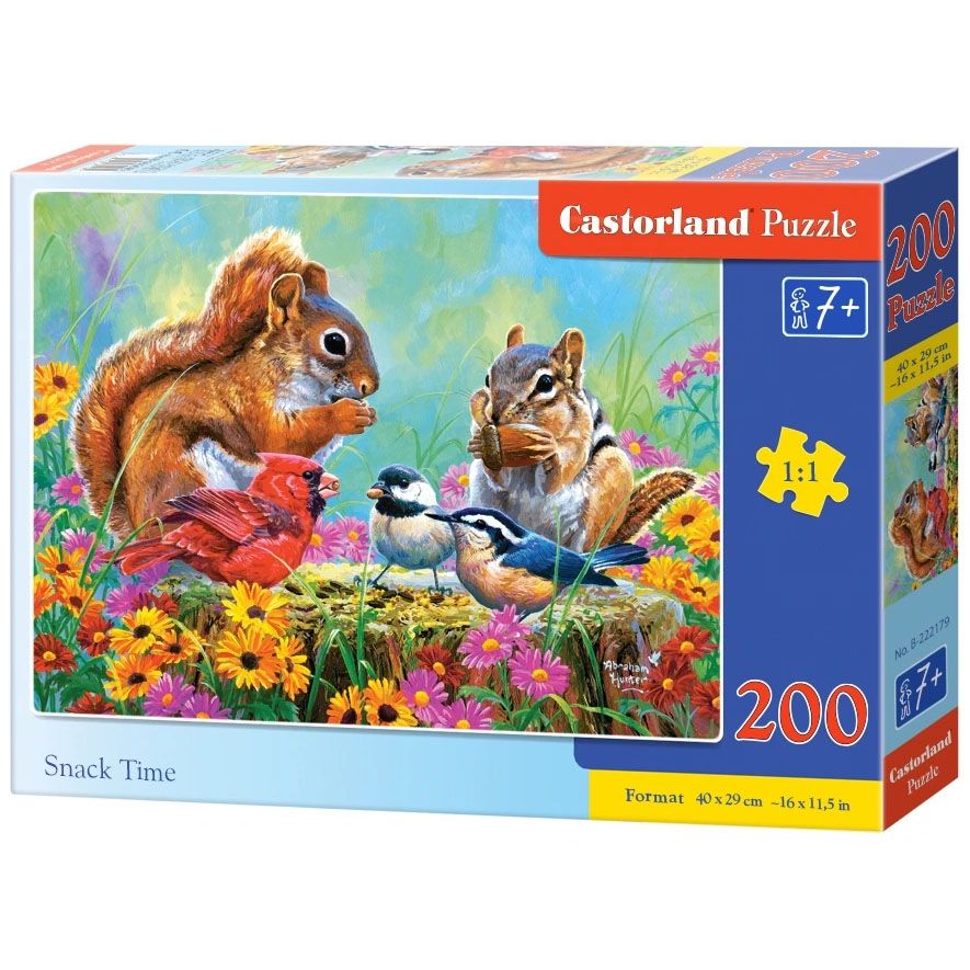 Castorland, Време за закуска, пъзел 200 части