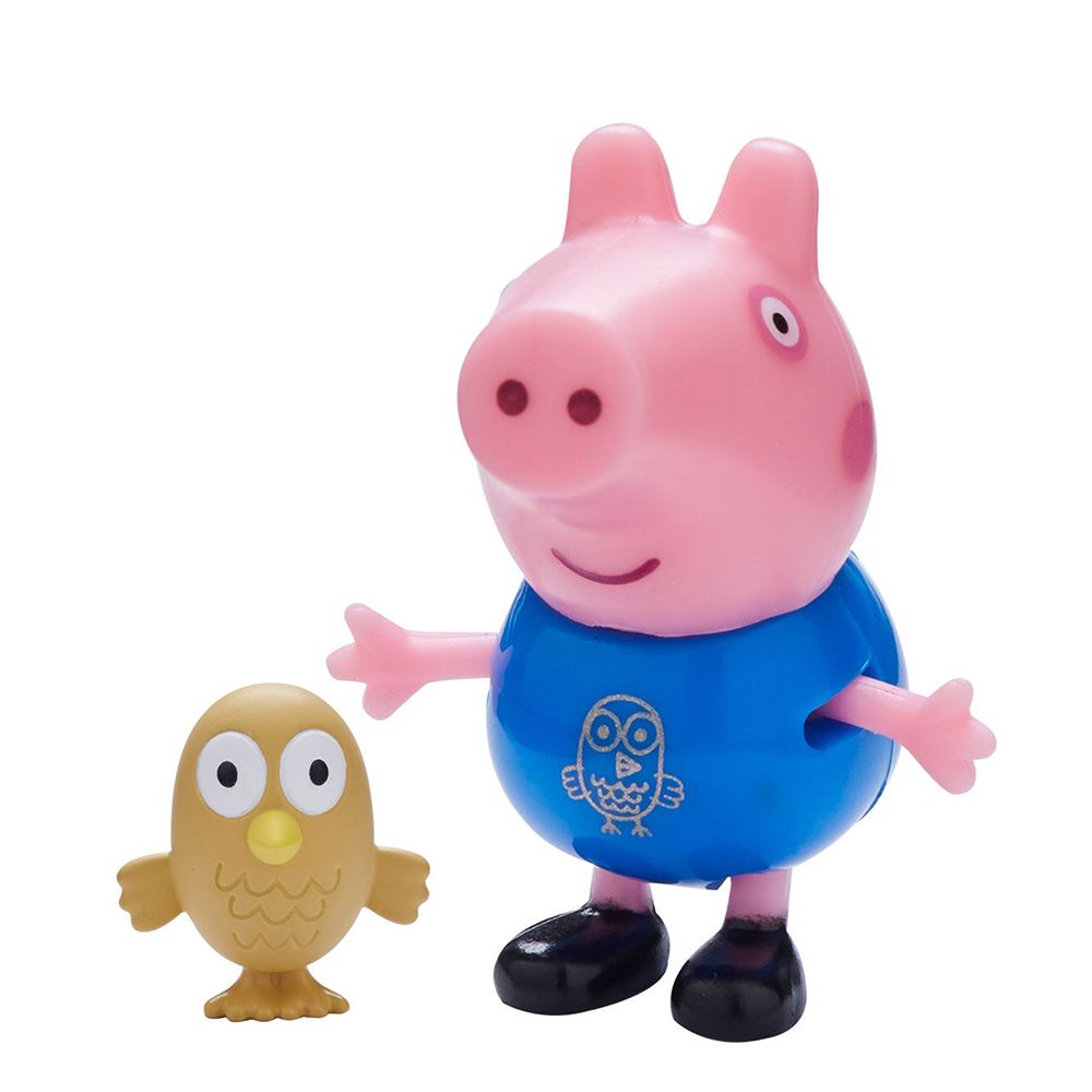 PEPPA PIG, Фигурка прасенце с бухал