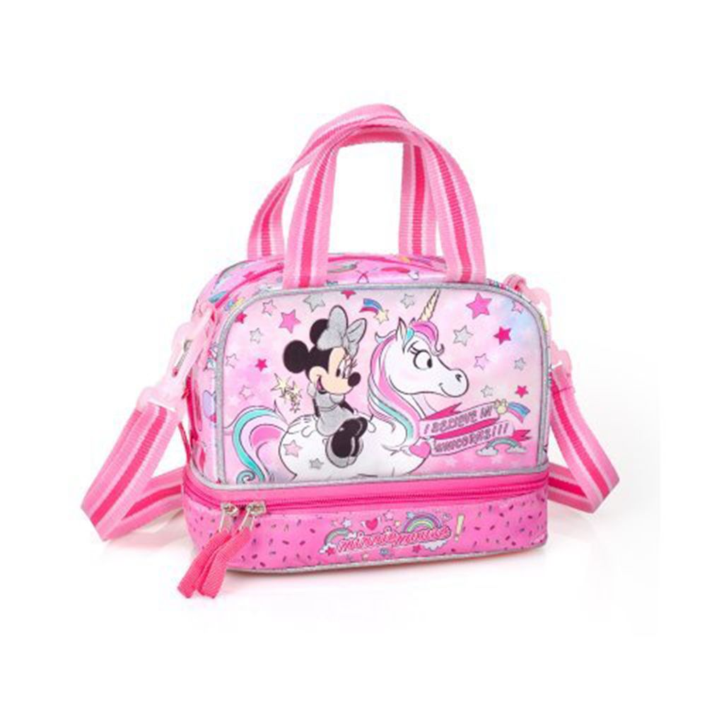 J. M. Inacio, Термочанта за храна с двойно дъно, Мини Маус и еднорогът