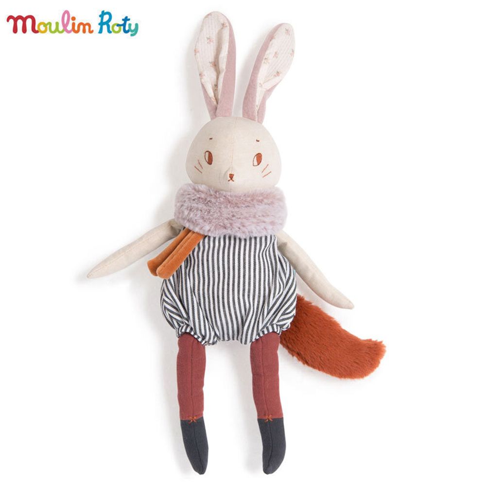 Moulin Roty, Мека играчка Зайчето Плум, 44 см