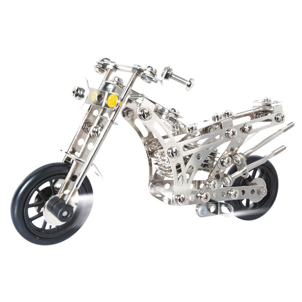 Метален конструктор, Мотоциклет/ Чопър - 3 модела, 270 части