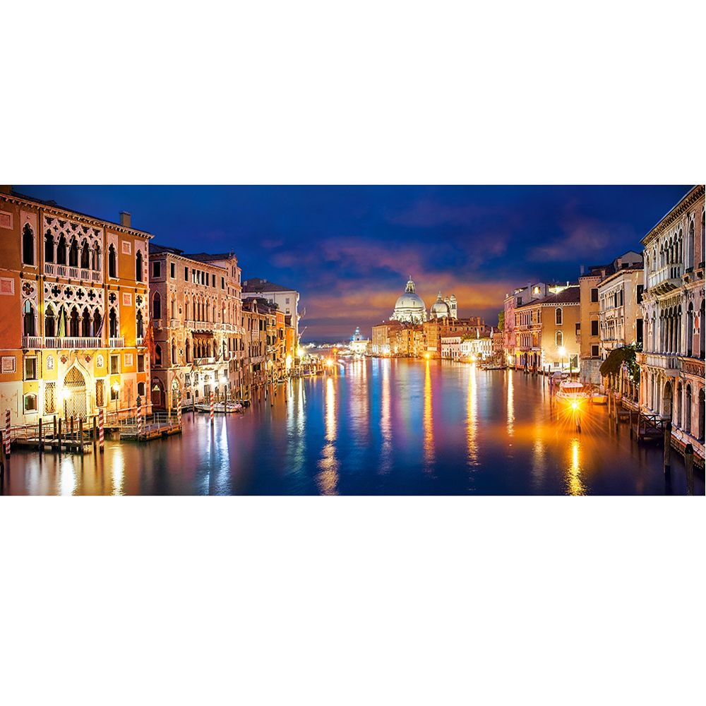 Канал Гранде, Венеция, панорамен пъзел 600 части