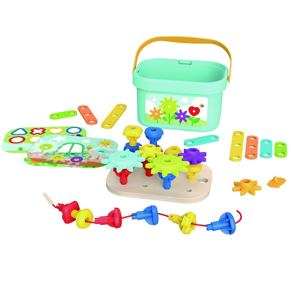 TookyToy, Мозайка и конструктор в куфарче за най-малките