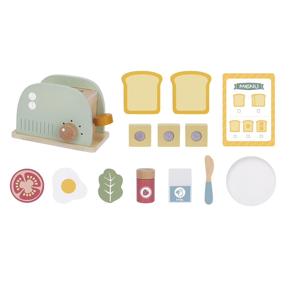 Комплект тостер, с аксесоари за закуска