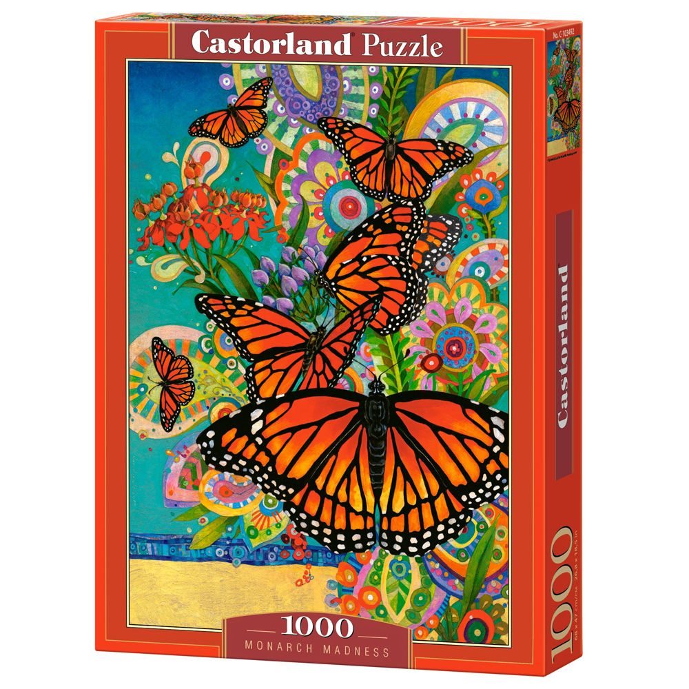 Castorland, Пеперуди, пъзел 1000 части