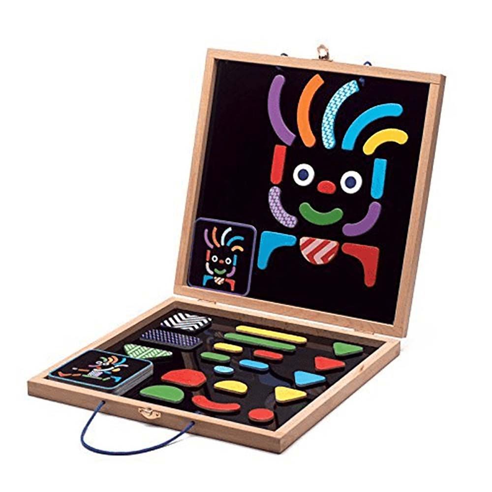 Djeco, Игра с дървени магнити, Клоун
