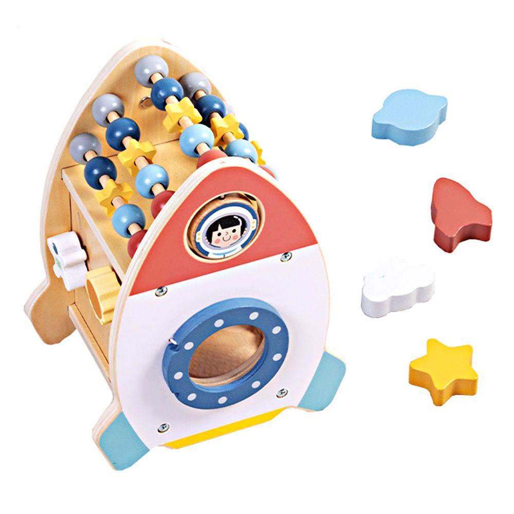 Дървена ракета с активности