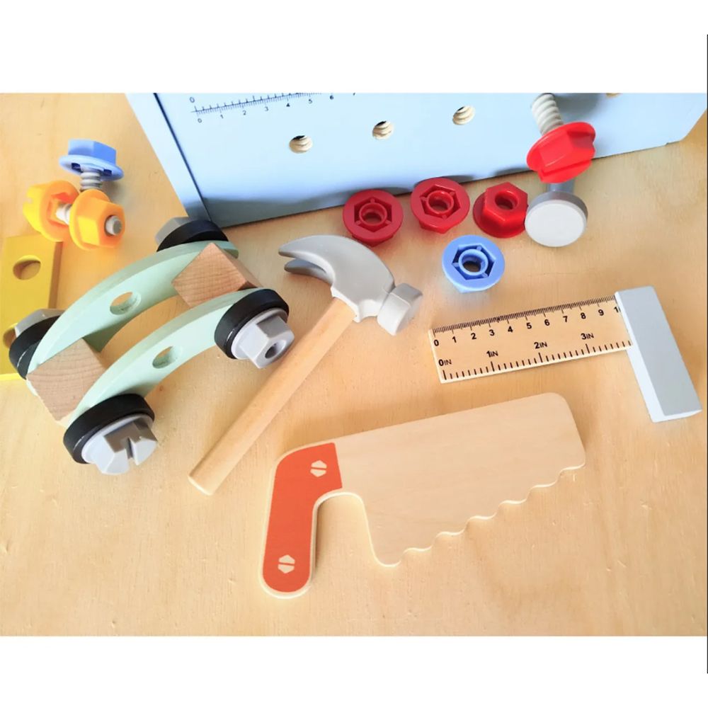 Дървена настолна детска работилница