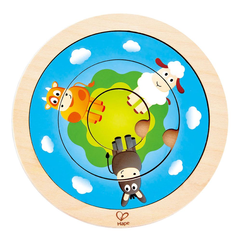 Дървен пъзел, На село