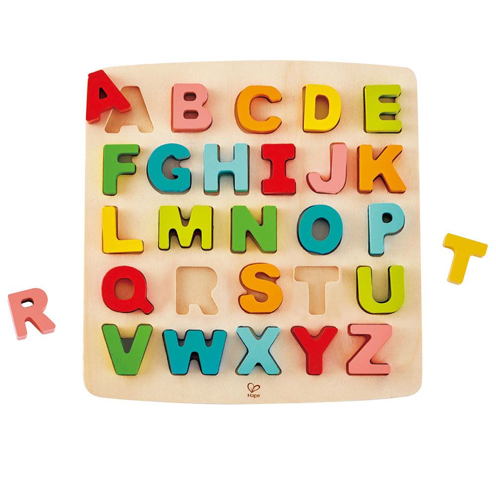 Hape, Дървени букви, главни