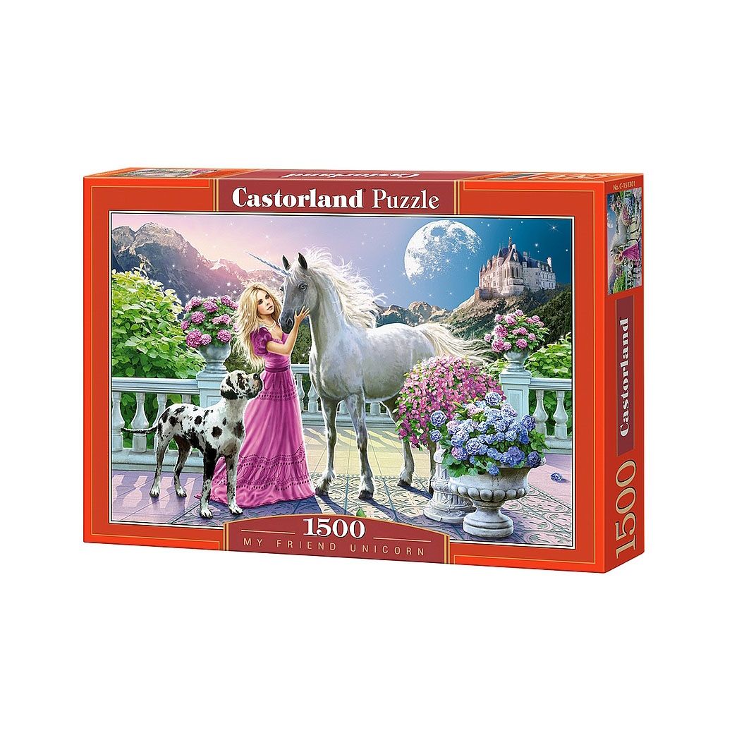 Castorland, Моят приятел Еднорог, пъзел 1500 части