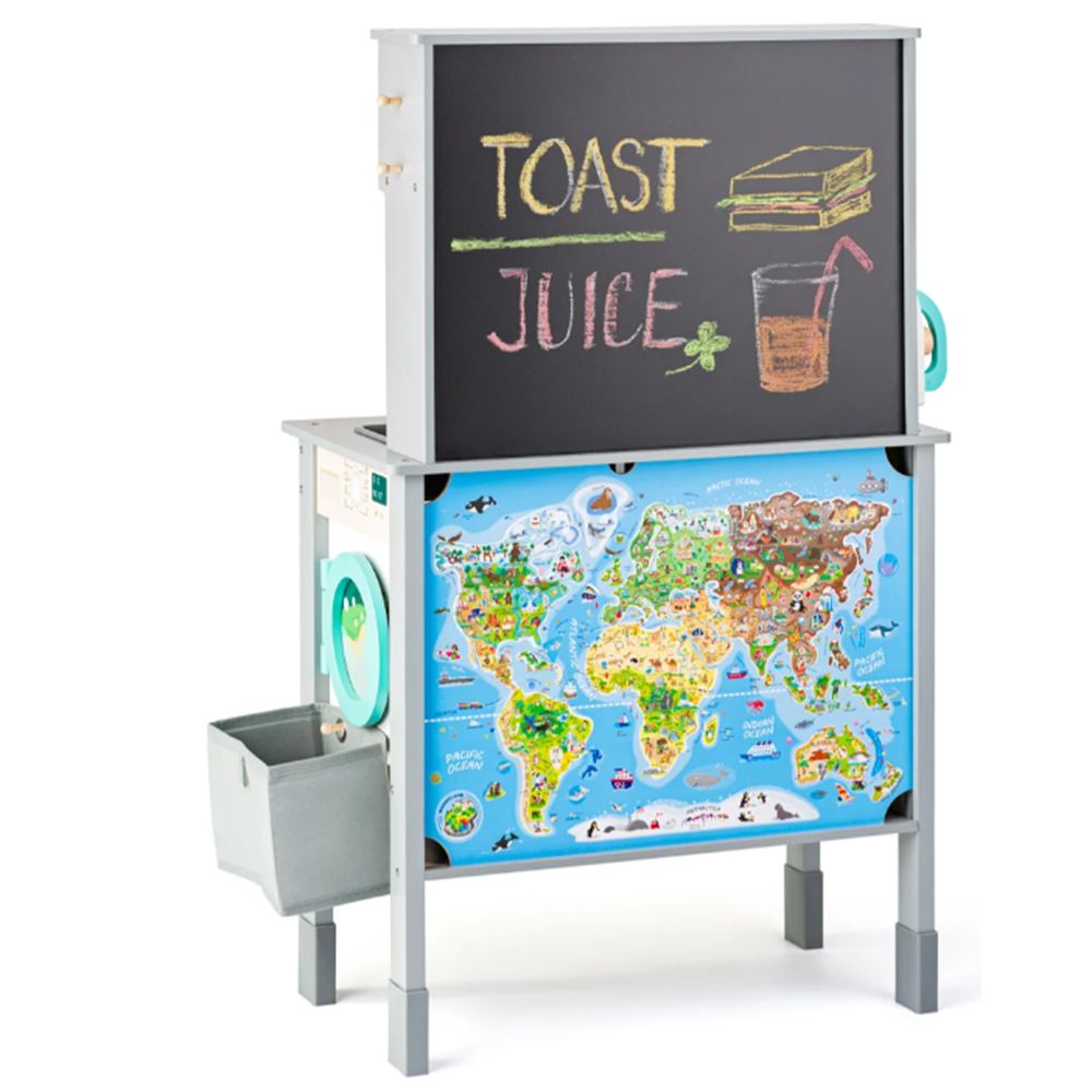 Детска дървена кухня, със звуци и светлини, Мия