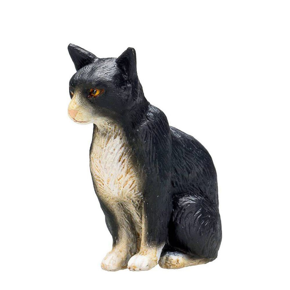 Mojo ANIMAL PLANET, Фигурка за игра и колекциониране, Черно-бяла котка