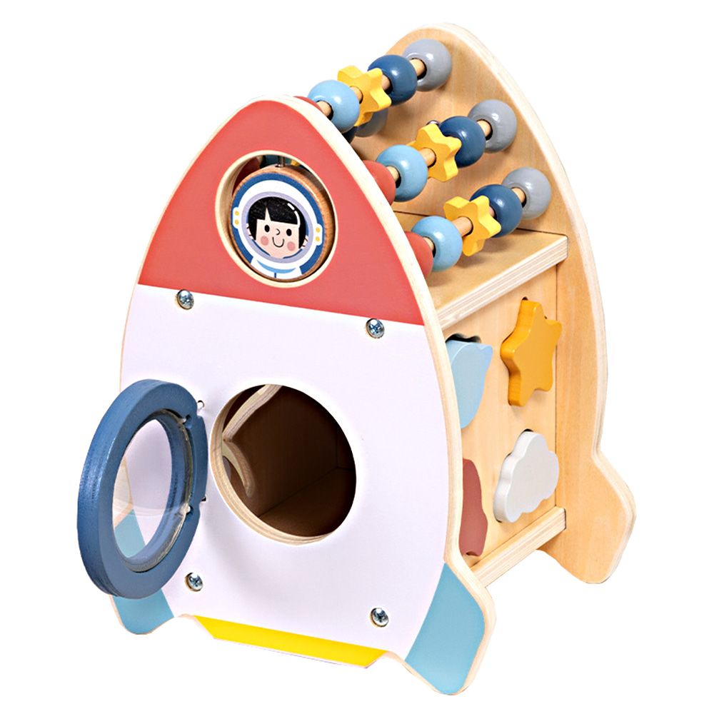 Дървена ракета с активности