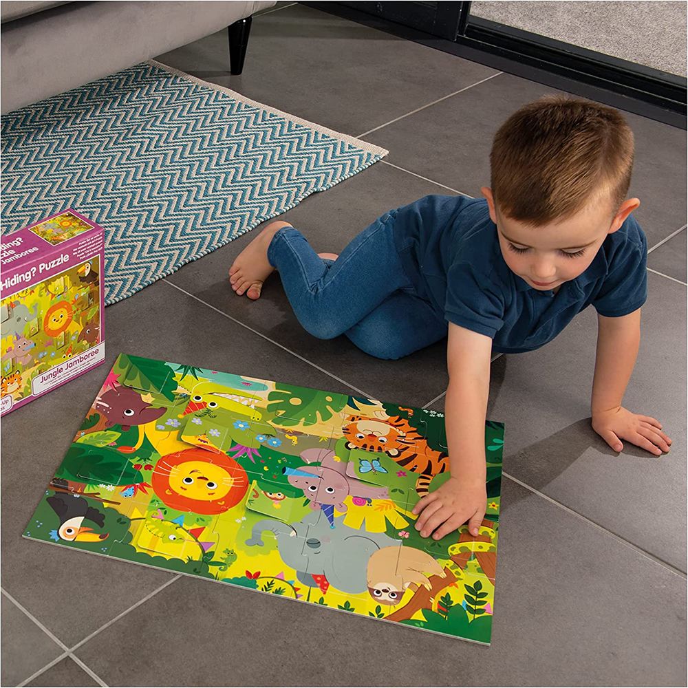 Пъзел с капачета, Кой се крие в джунглата