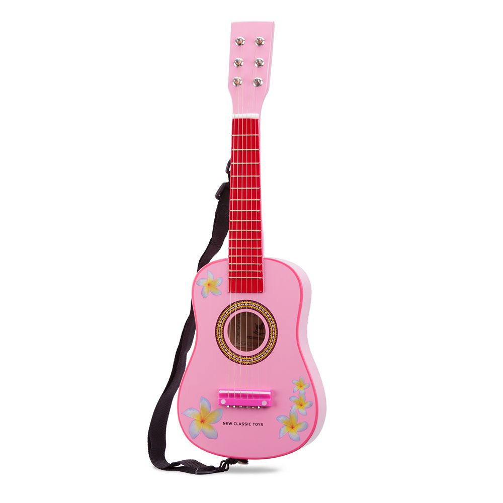 New Classic Toys, Дървена китара, Розово мечтание