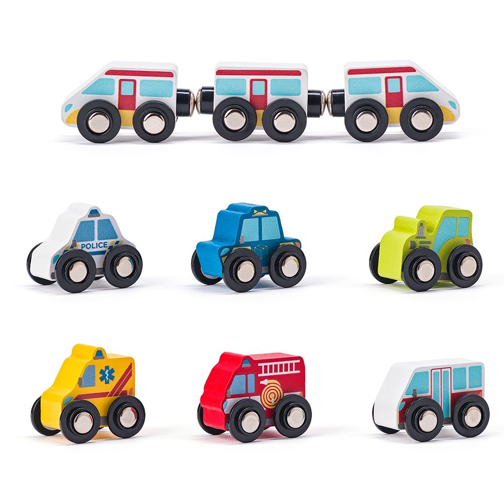 Конструктор, Град с колички, в куфар