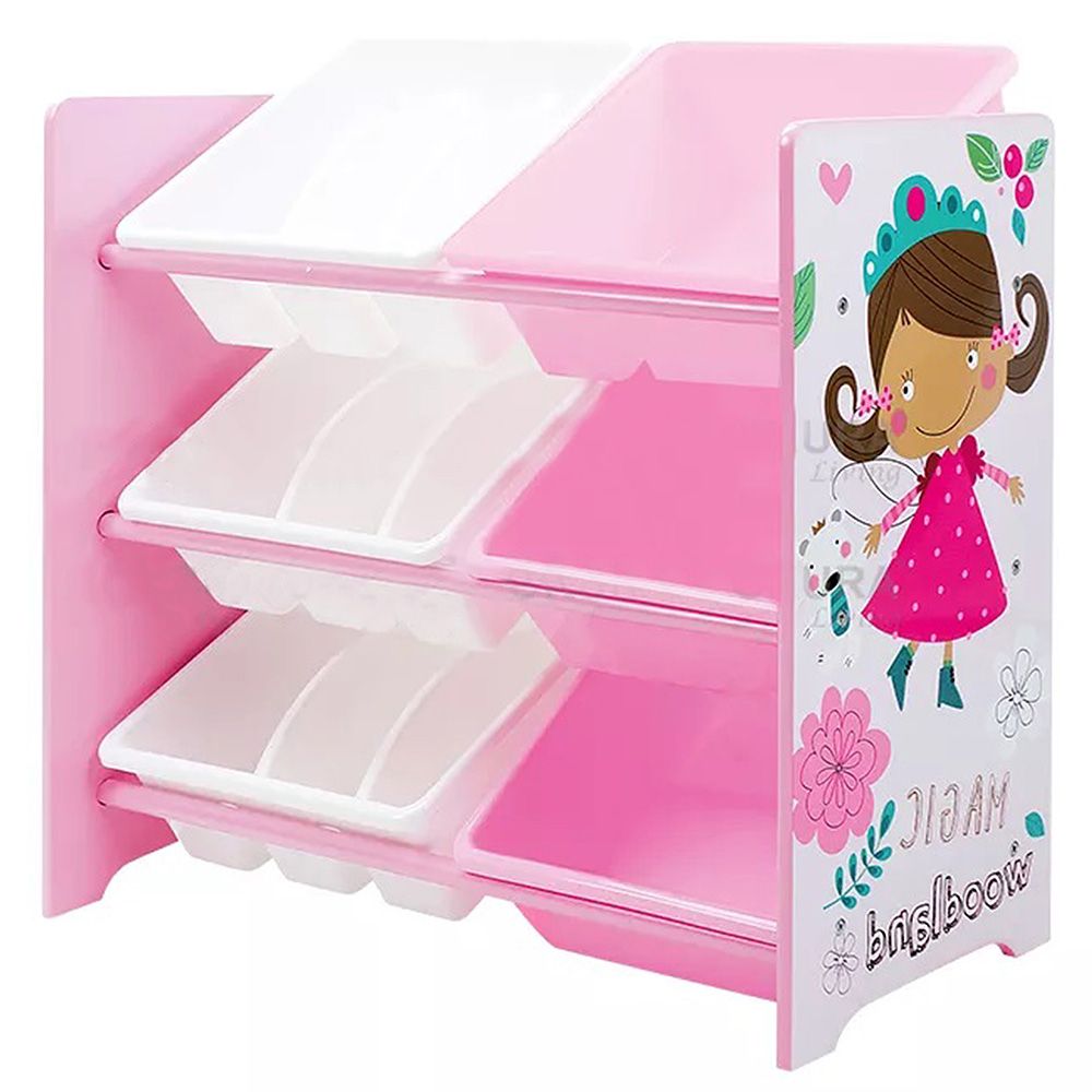 Детски стелаж-органайзер, Принцеса