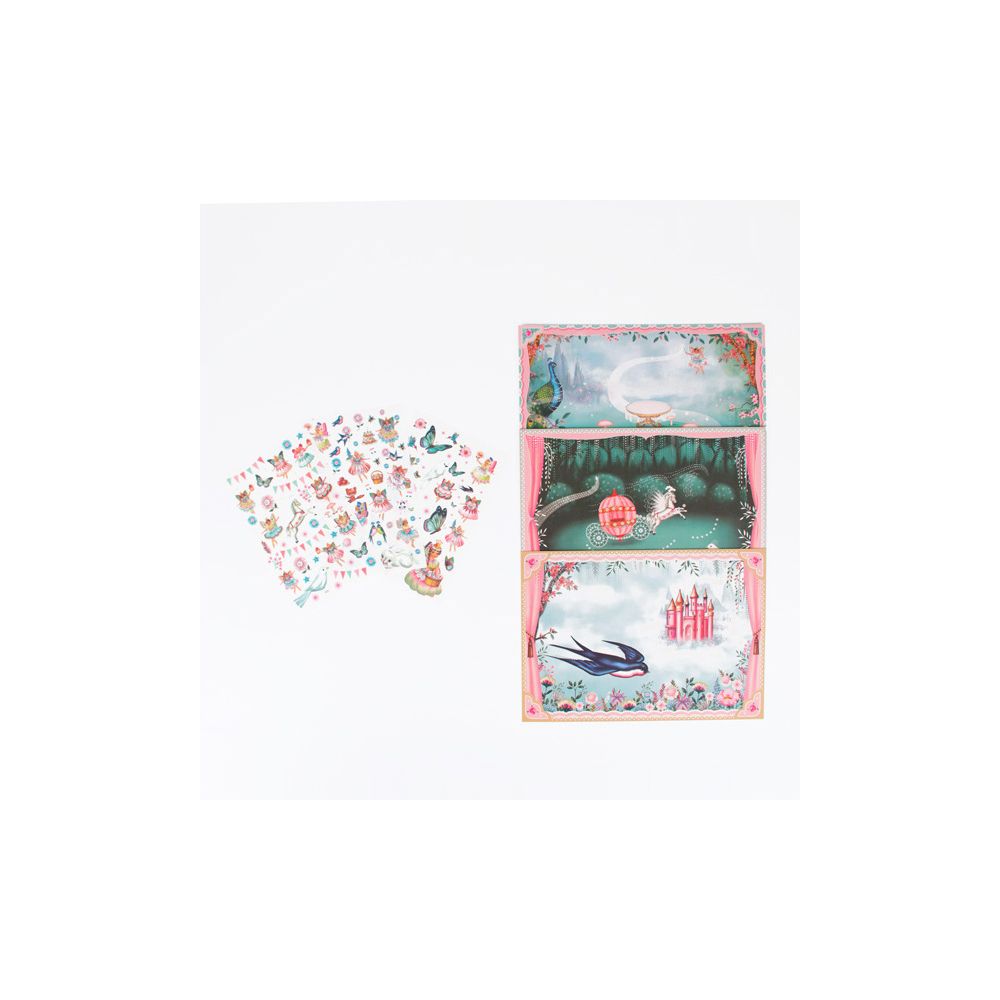 Декорация с ваденки, Приказен свят