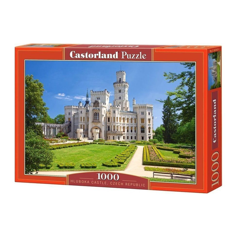Castorland, Замъкът Хлубока, Чешка република, пъзел 1000 части