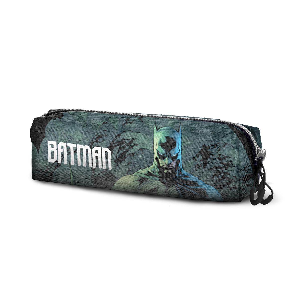 Fan Square Pencil Case, Квадратен ученически несесер, Батман, Аркхам, Karactermania
