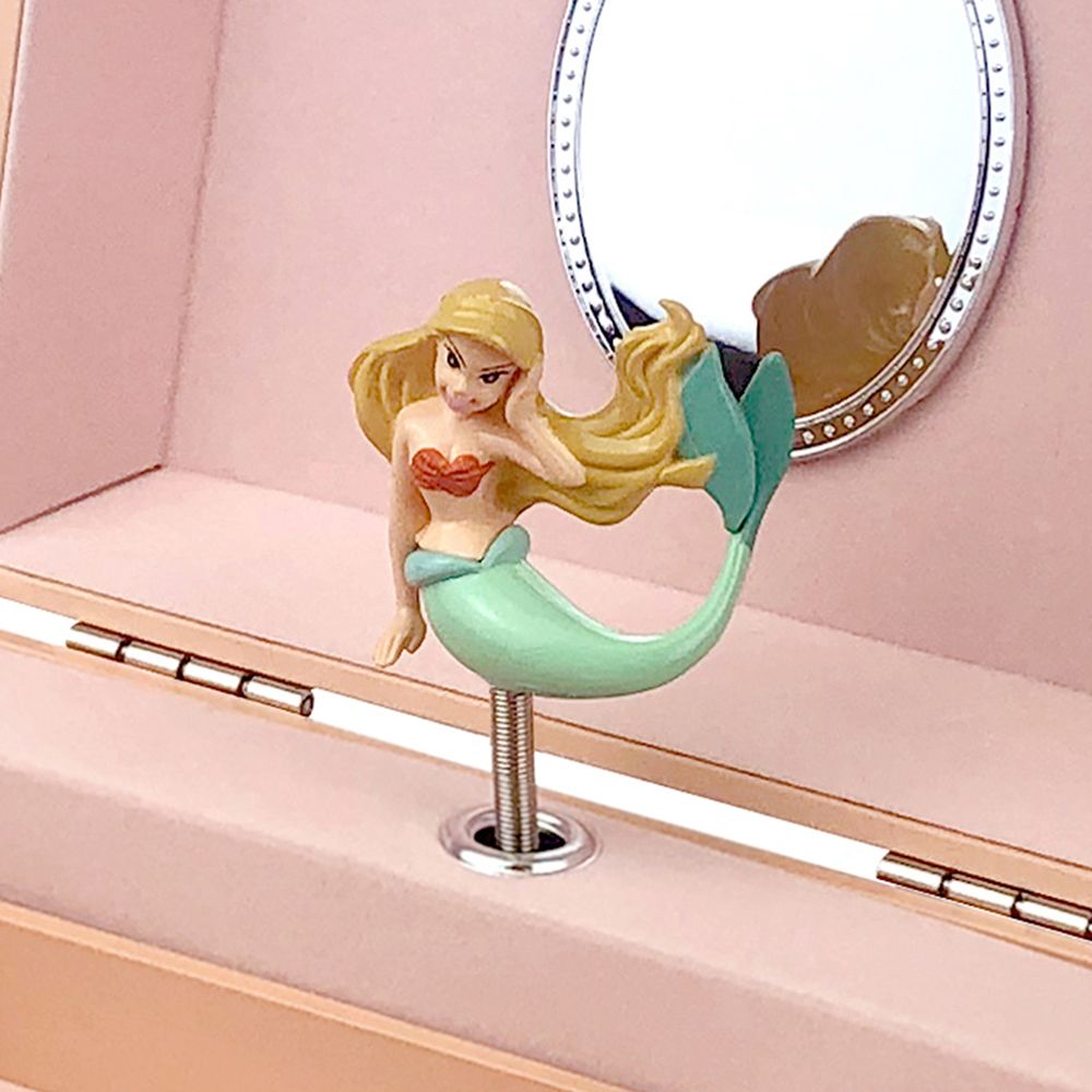 Музикална кутия за бижута с дръжка, Русалка