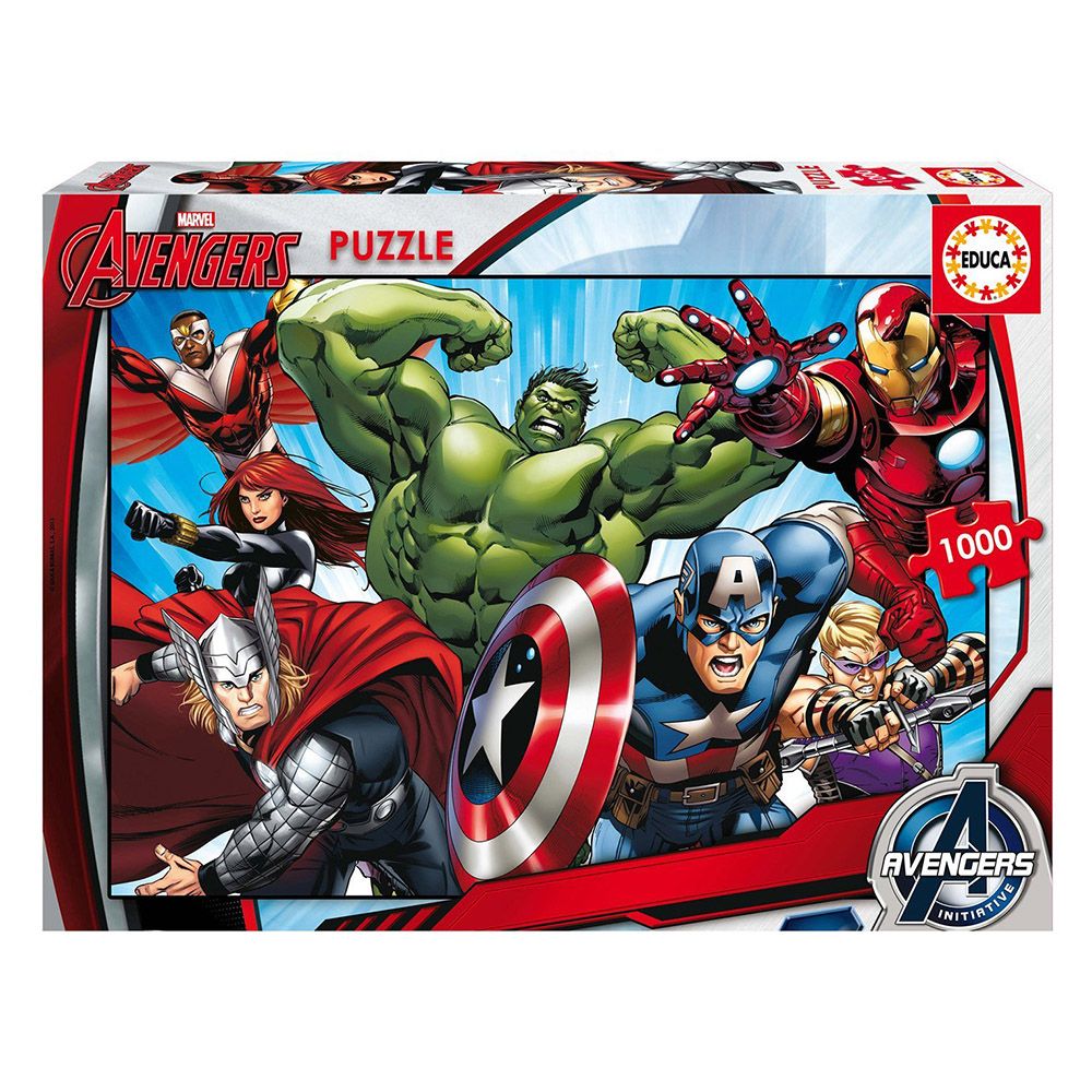 Educa, Отмъстителите, пъзел с 1000 части