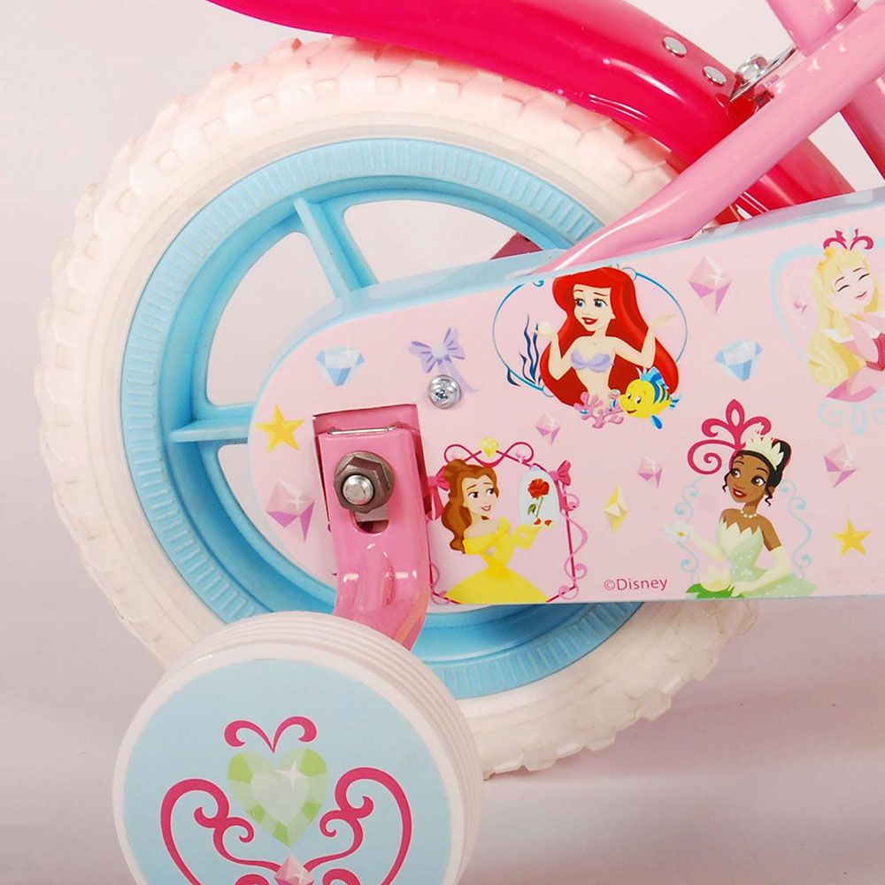 Велосипед с помощни колела, Дисни Принцеси, 10 инча