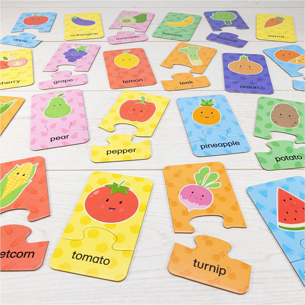 Пъзел, Плодове и зеленчуци