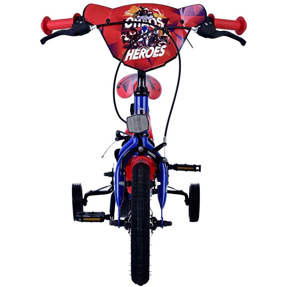 Детски велосипед с помощни колела, Sonic Prime,12 инча