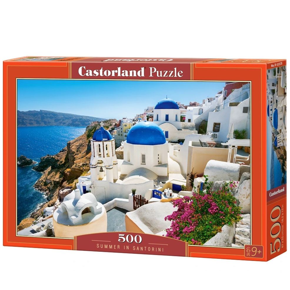 Castorland, Лято в Санторини, пъзел 500 части