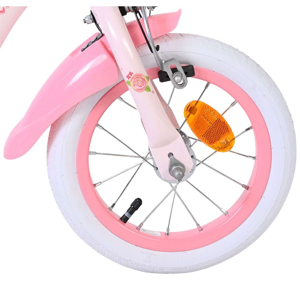 Детски велосипед с помощни колела, Hello Kitty, 12 инча