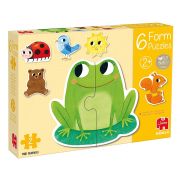 Бебешки пъзели, 6 броя, Животни