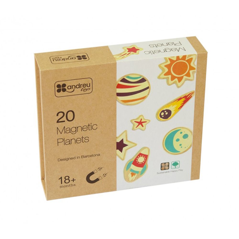 Andreu toys, Дървени магнити, Космос