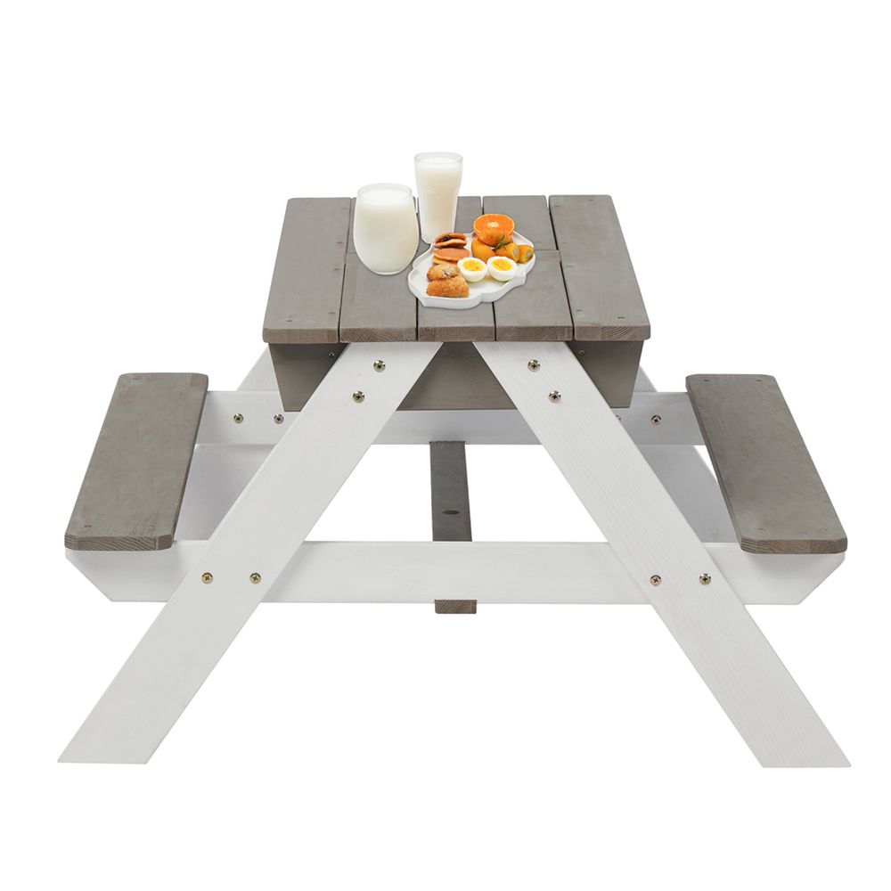 Детска Градинска Маса, с пейки и чадър