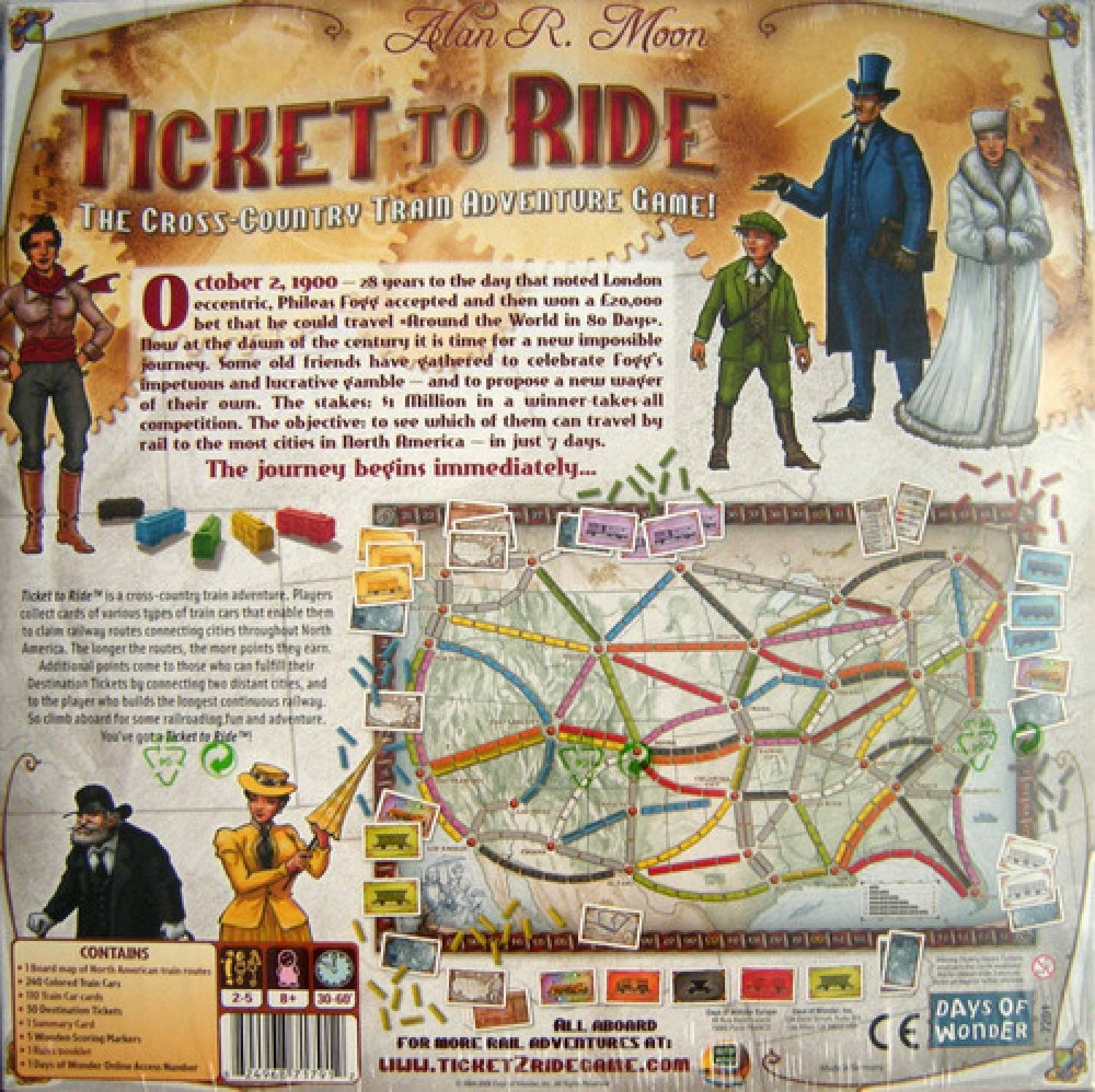 Ticket to Ride, настолна игра