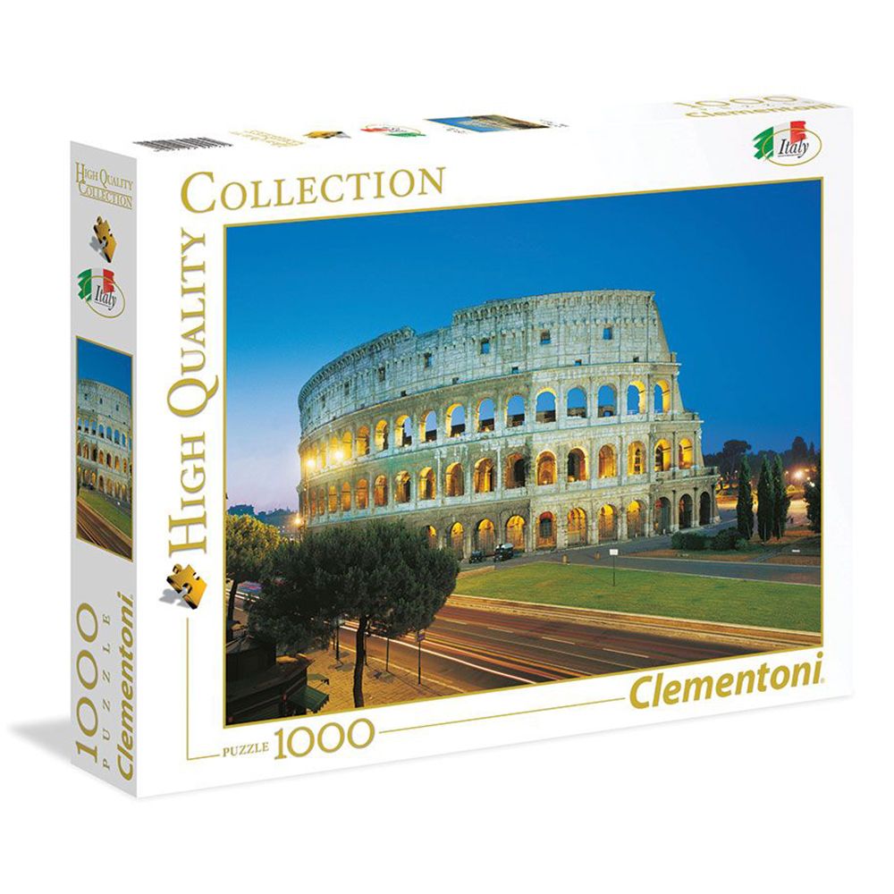High quality collection, Колизеумът в Рим, пъзел 1000 части, Clementoni