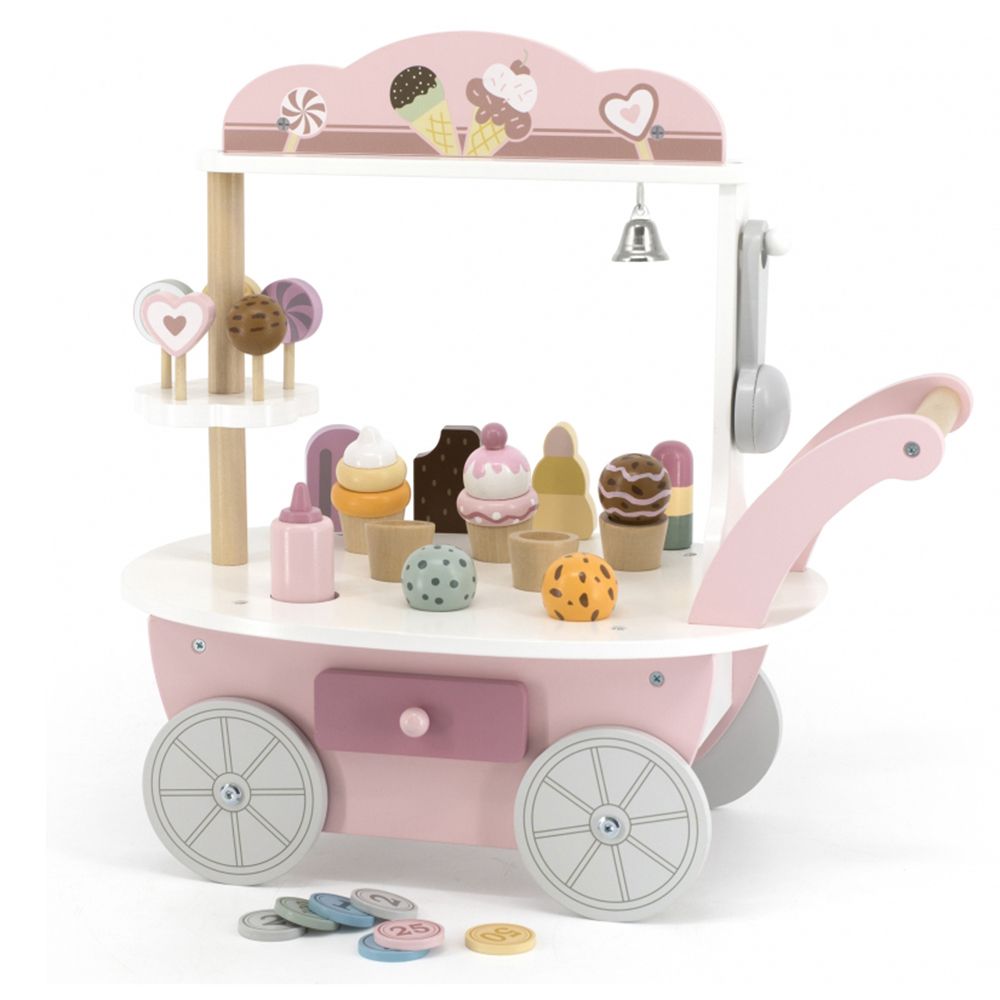 Viga toys, Дървена количка за сладолед