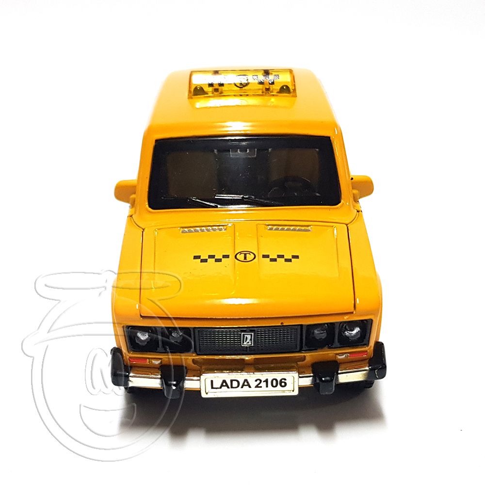 Такси, Лада, 2106, жълта