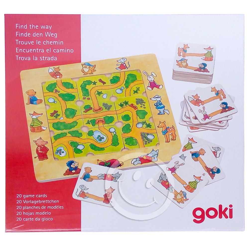 Goki, Игра, Намери пътя в гората