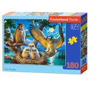 Семейство сови, пъзел 180 части