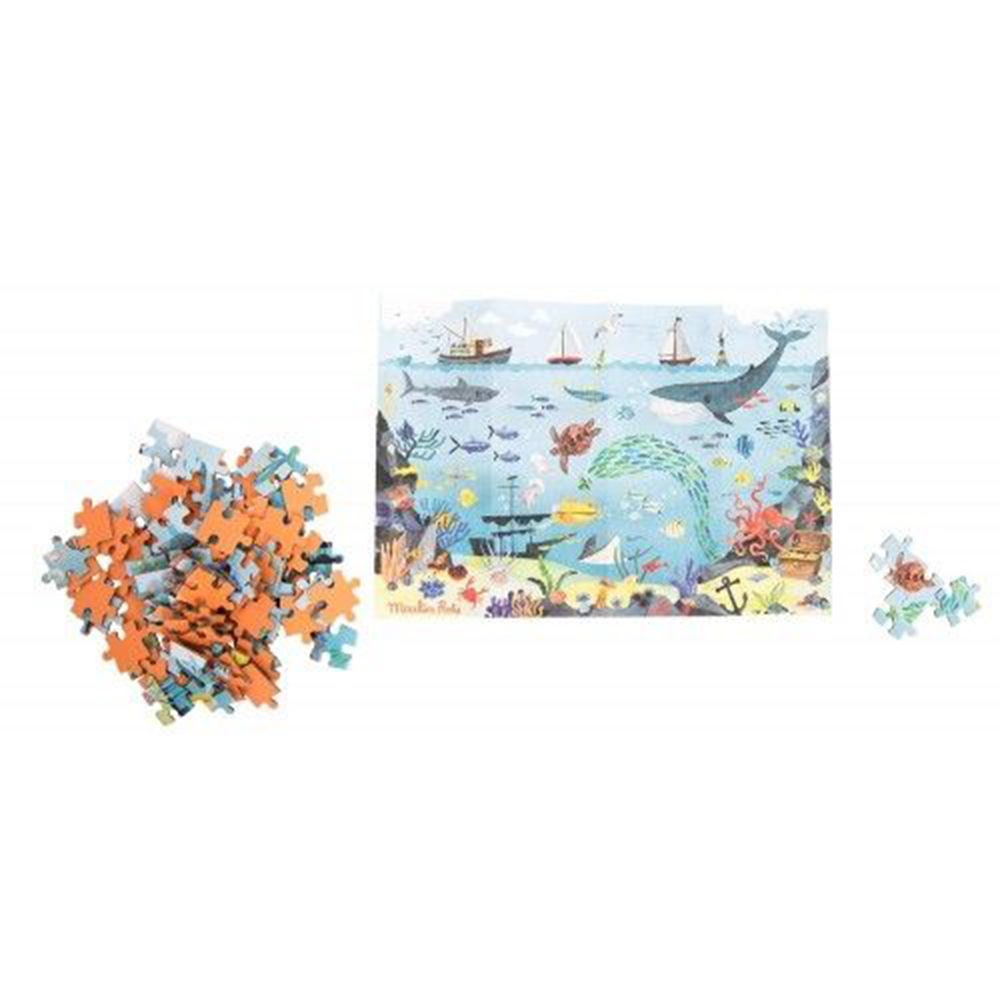 Детски пъзел 96 части, Морско дъно