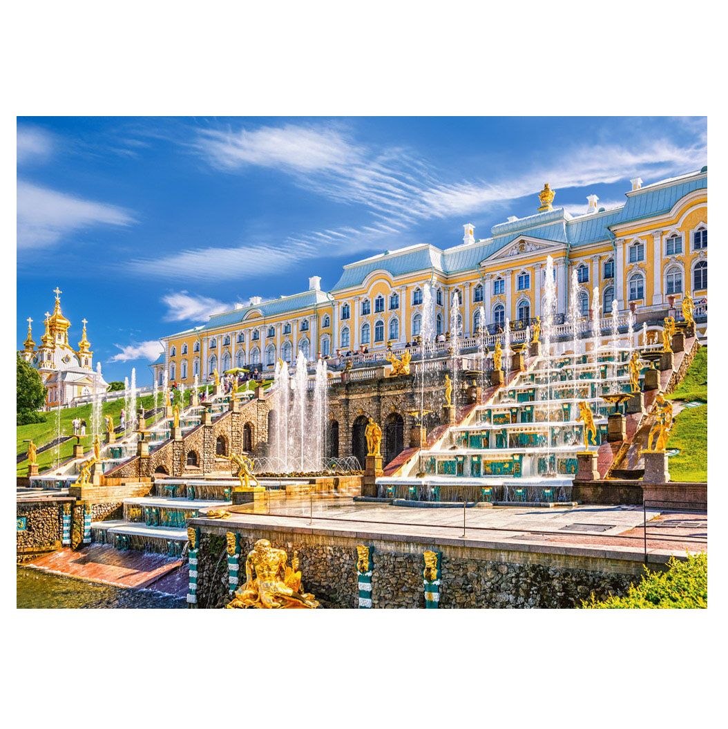 Петерхоф Палас, Санкт Петербург, Русия, пъзел 1000 части