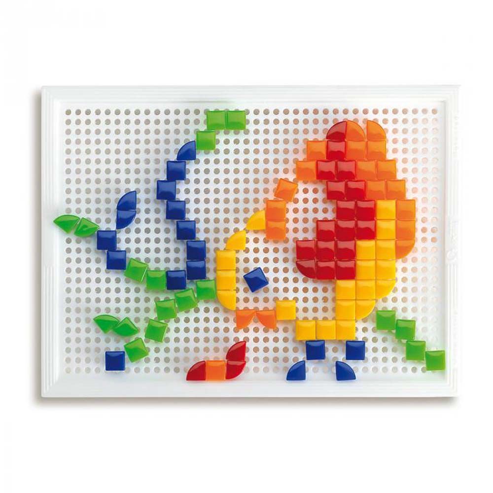 0 Мозайка FANTACOLOR PORTABLE SMALL, квадрати и триъгълници, 100 части
