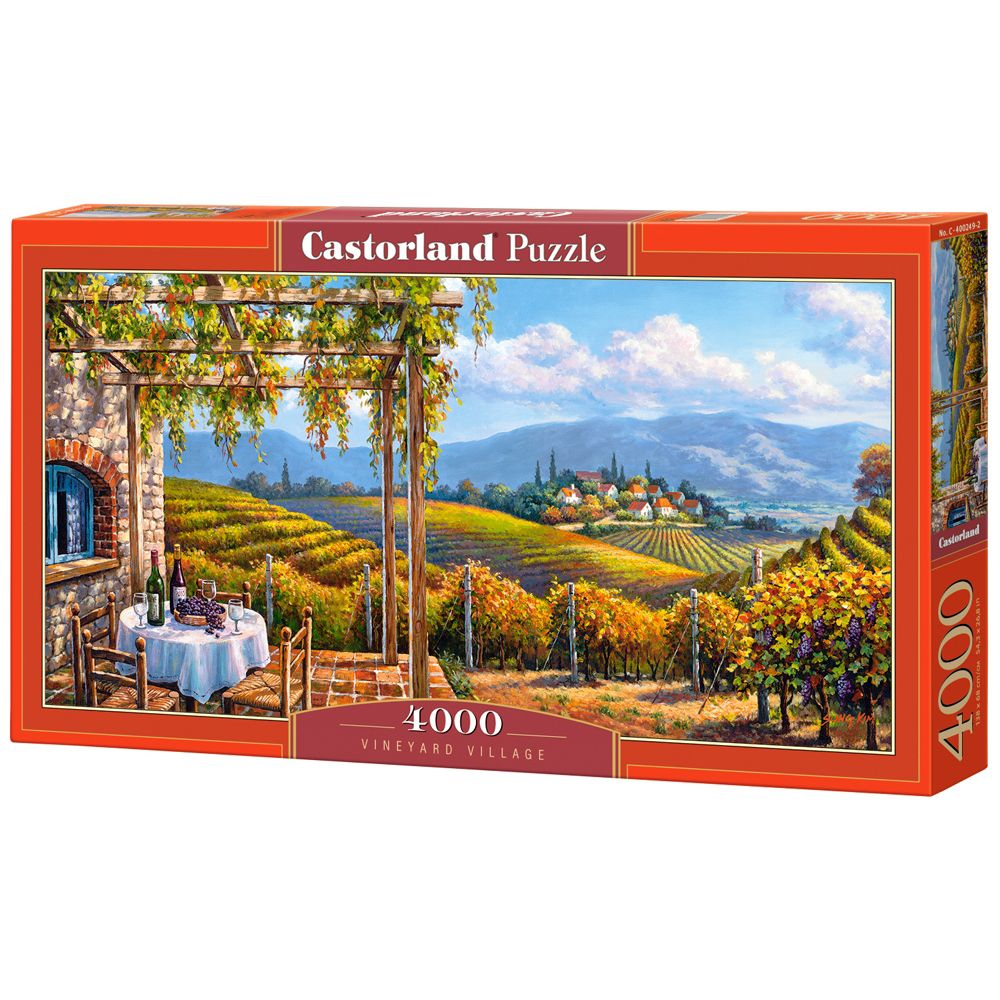 Castorland, Безкрайни лозя, пъзел 4000 части